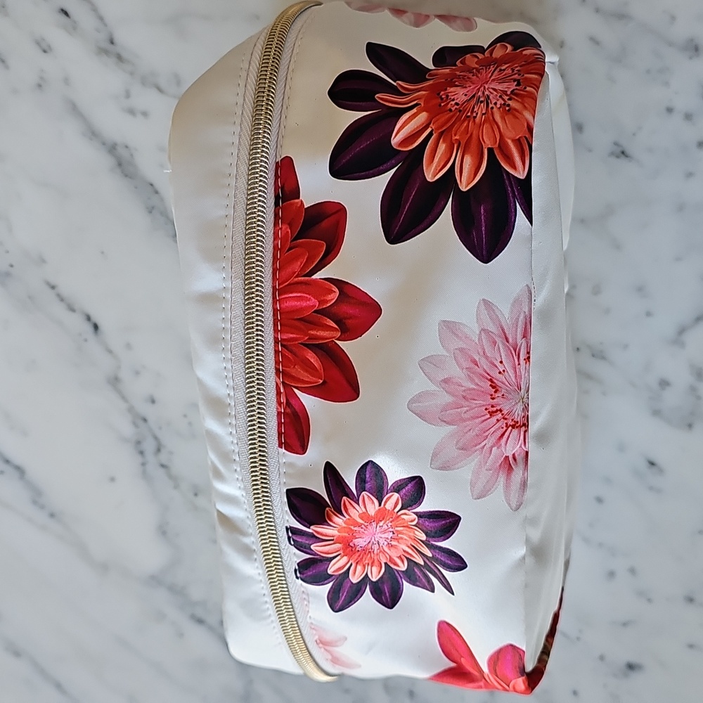🌸HP🌸Clarins Limited Edition Travel/Makeup Floral Print Case NWOT - Picture 10 of 10
